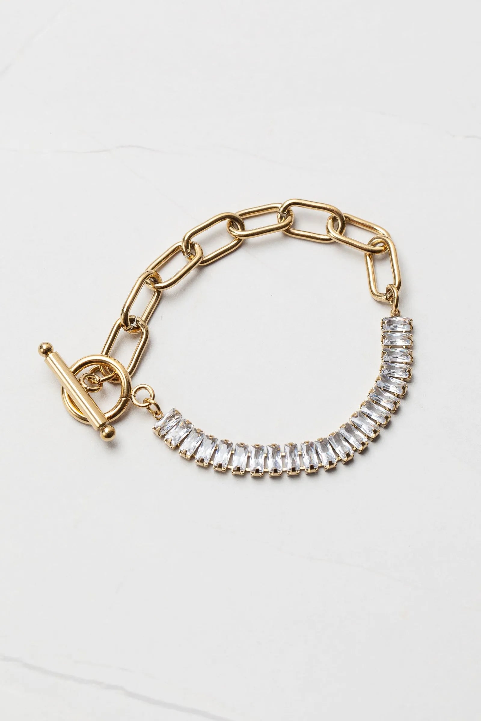 Pulseira Mix Prata e Dourado DOURADO