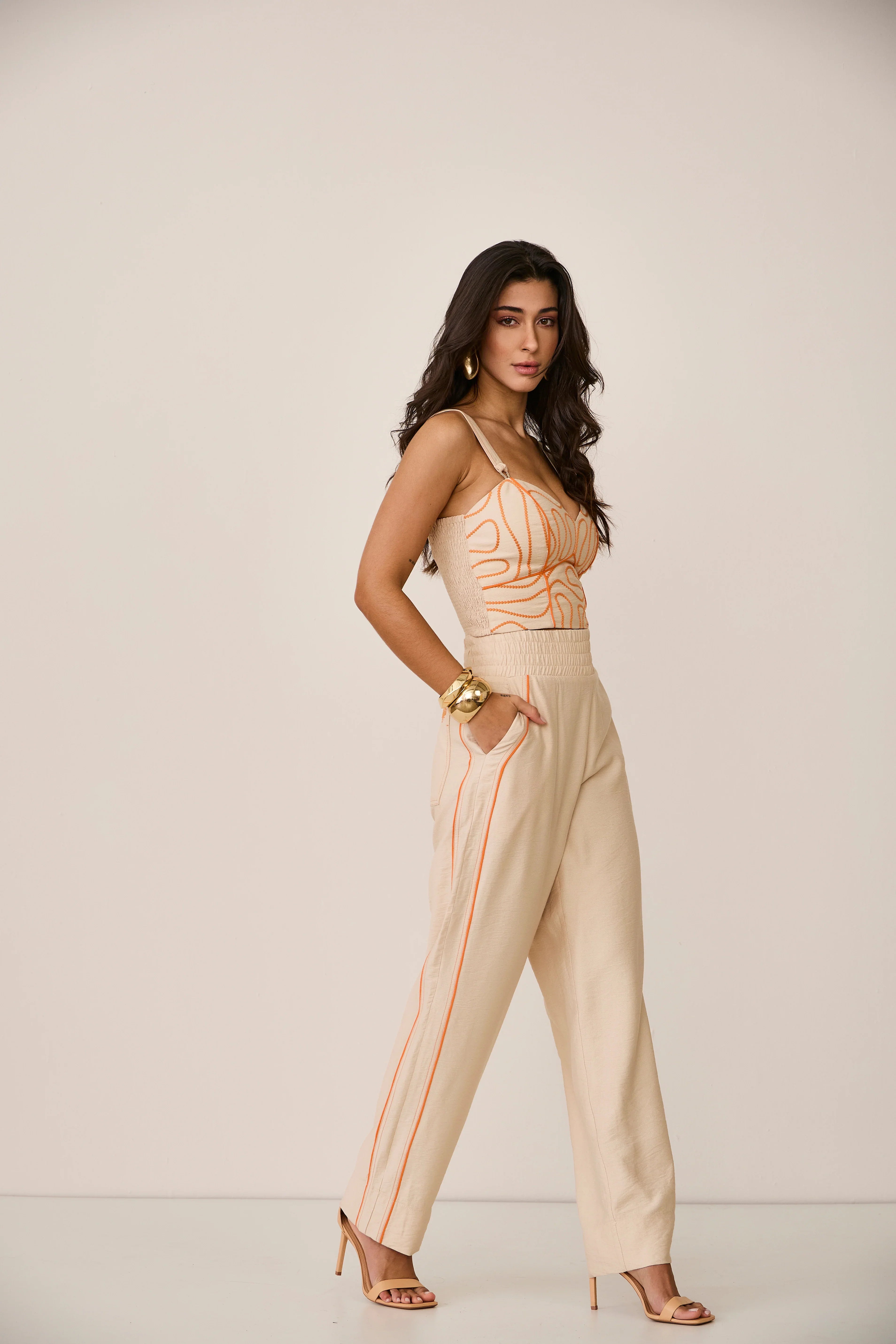 Conjunto Estela Bordado