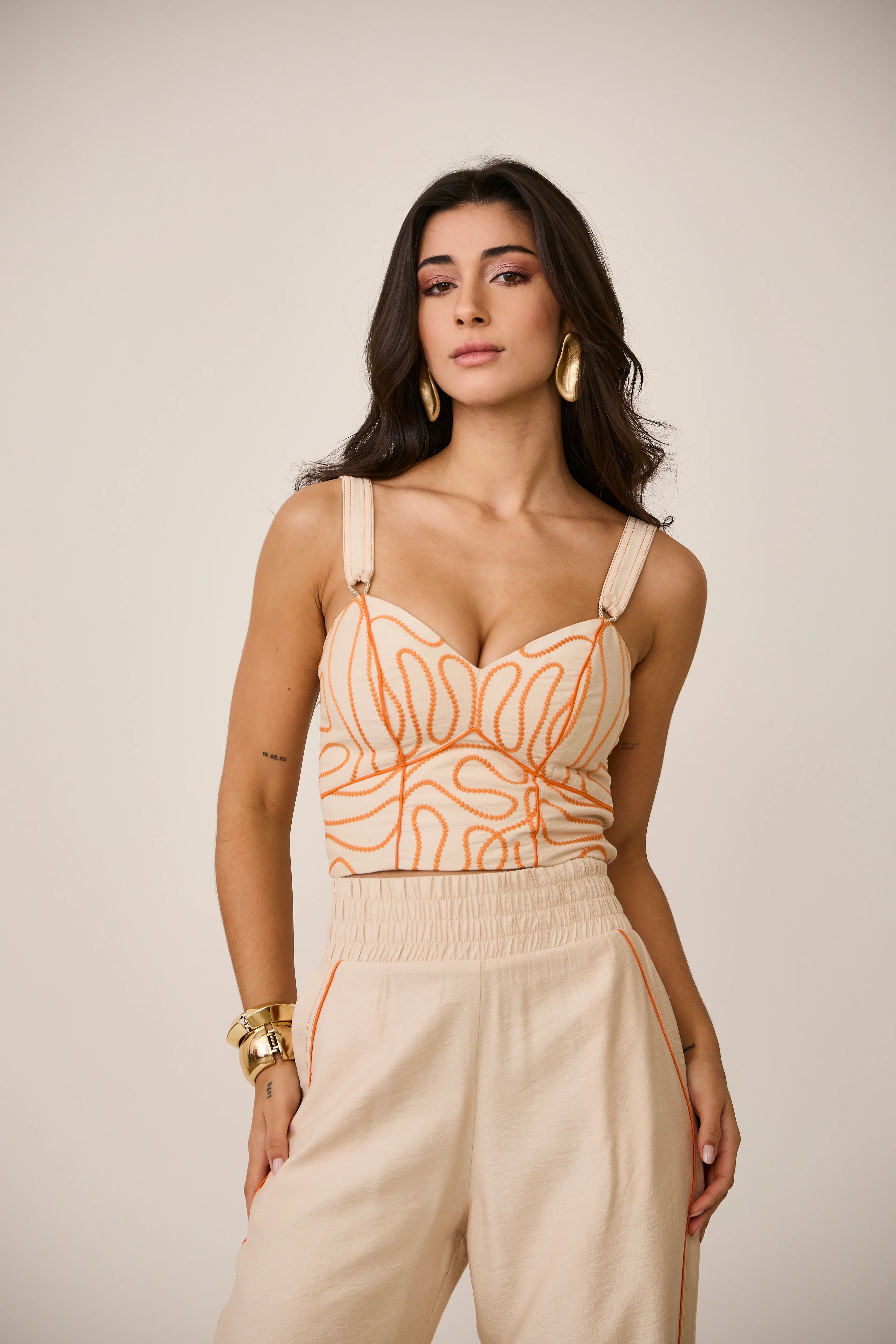 Conjunto Estela Bordado