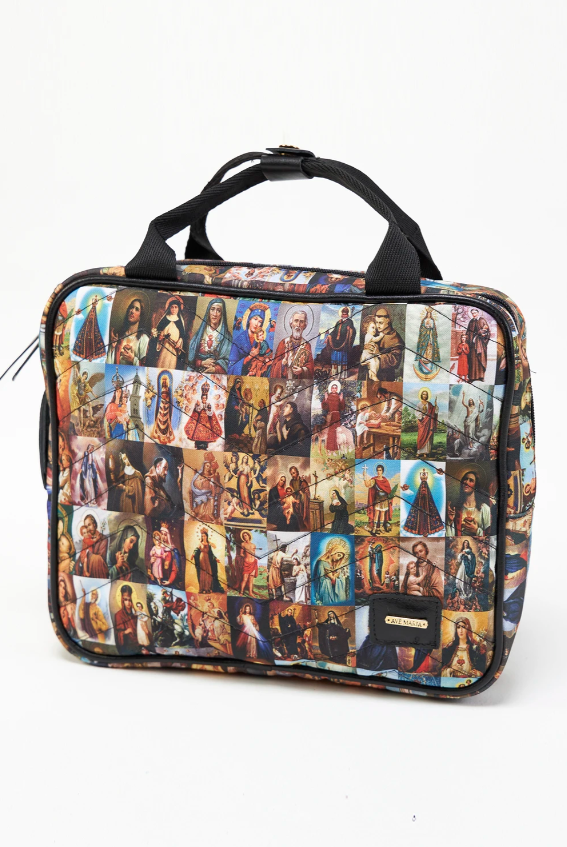 Bolsa modelo mochila Santinho