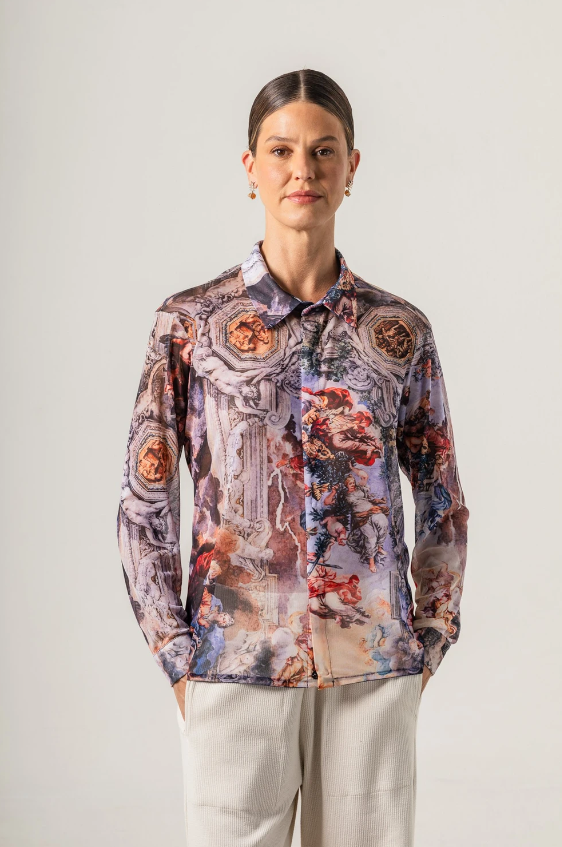 Camisa de Tule Lightmatter Sistine
