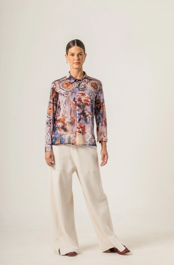 Camisa de Tule Lightmatter Sistine